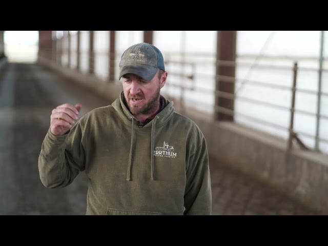 EASYFIX Manure Technology Aeration System on Beef Farm in Iowa USA