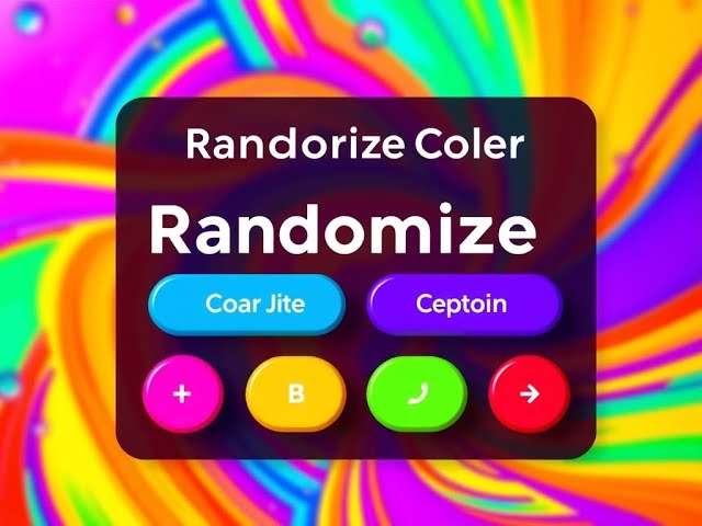 Simple Color Randomizer using  React JS Beginner Project