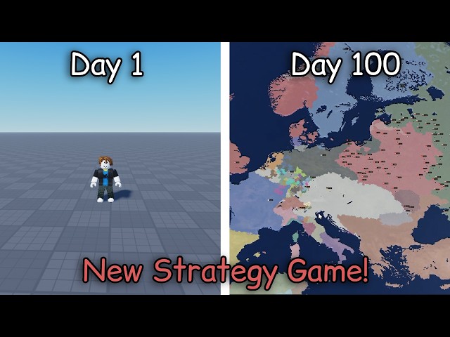 100 Days Creating a Roblox Strategy Game!