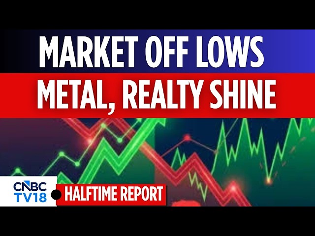Sensex Recovers 260 Points From Day's Low, Nifty At 24,300; Metal, Realty Shine | CNBC TV18