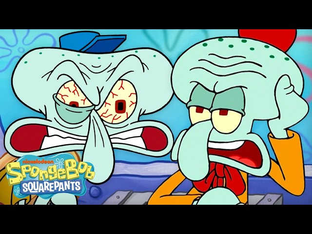 60 Minutes of Squidward Being Squidward 🦑 | SpongeBob