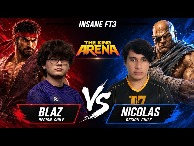 🔥 SF6 ▰ BLAZ (Ryu) vs NICOLAS (Sagat) ▰ Street Fighter 6 | High-Level Set 🔥
