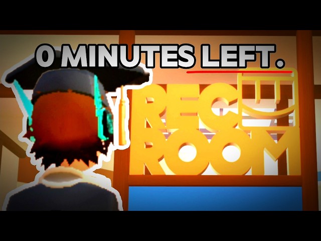 Rec Room - The Last Minute Before Shutdown.