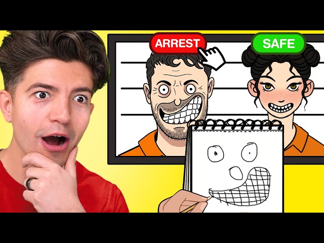 I Tried Working As A CRIMINAL SKETCH ARTIST... But I CAN'T DRAW!