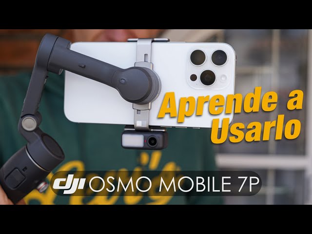 All about the DJI Osmo Mobile 7P: From beginner to expert in 1 video!
