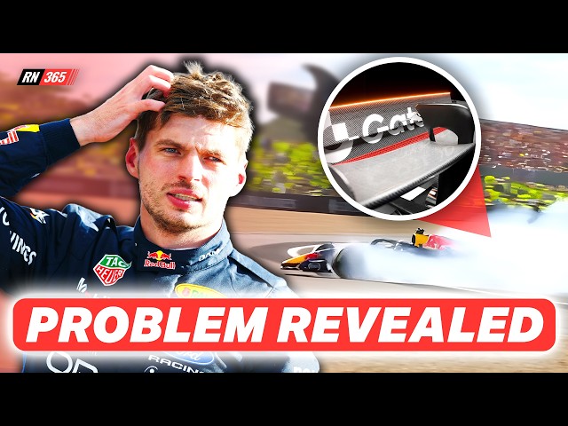 Cause of Verstappen’s Red Bull Rear-Wing Failure Revealed | F1 Explainer