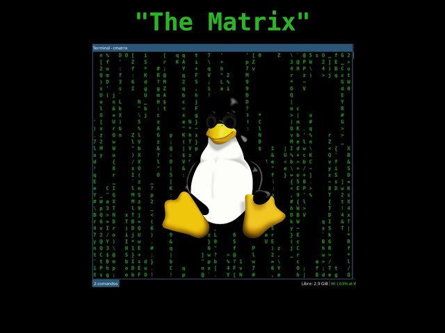 Remembering "The Matrix" Linux Terminal