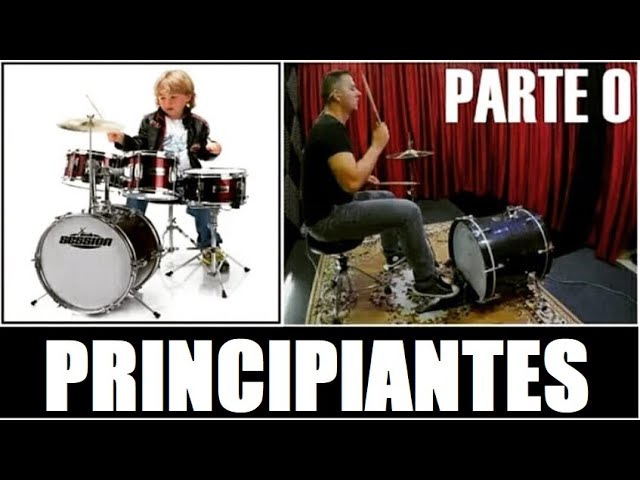 🥁 CLASE DE BATERÍA PARA PRINCIPIANTES (Dummies) | Clases de Batería – PARTE 0