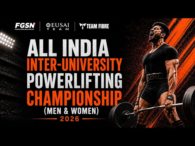 ALL INDIA INTER UNIVERSITY POWERLIFTING CHAMPIONSHIP 2025-26 || DAY 1 ||