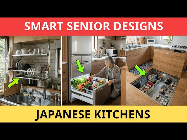14 Japanese Kitchen Ideas That Make Life Easier for Seniors
