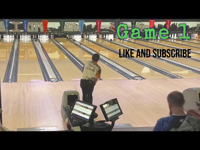 PBA BowlerX Open qualifying - Dragon oil pattern - Talon Clemons
