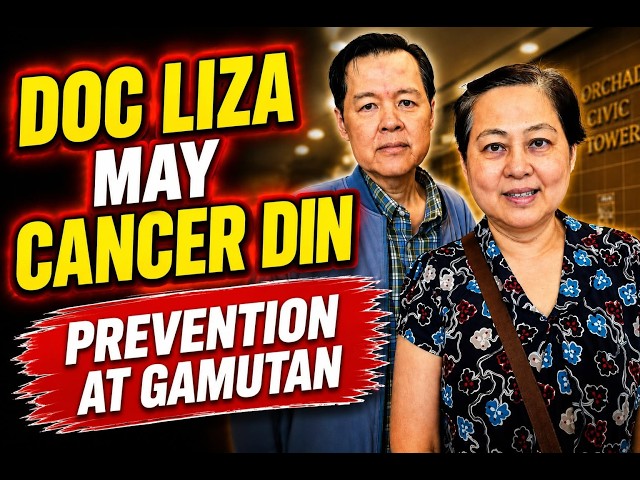 Doc Liza May Cancer Din . Prevention at Gamutan. - By Doc Willie Ong and Doc Liza Ramoso-Ong