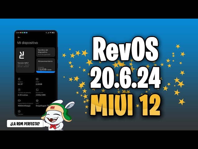 MI9T - ANALISIS DE LA ROM REVOS OS MIUI 12  (24.6.20)