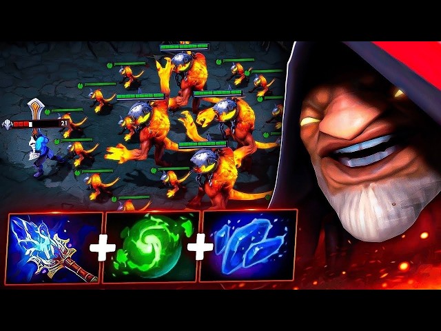 WARLOCK MUST BE DELETED FROM THIS GAME🔥🔥🔥26 Kills One Shot | Dota 2 Gameplay