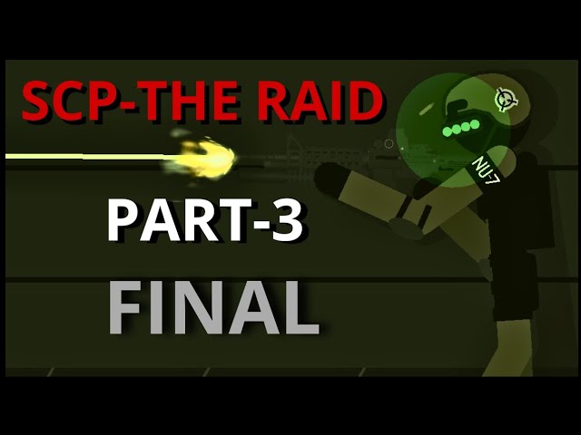 SCP-THE RAID PART-3 | FINAL | STICK NODES ANIMATION (With Subtitles)