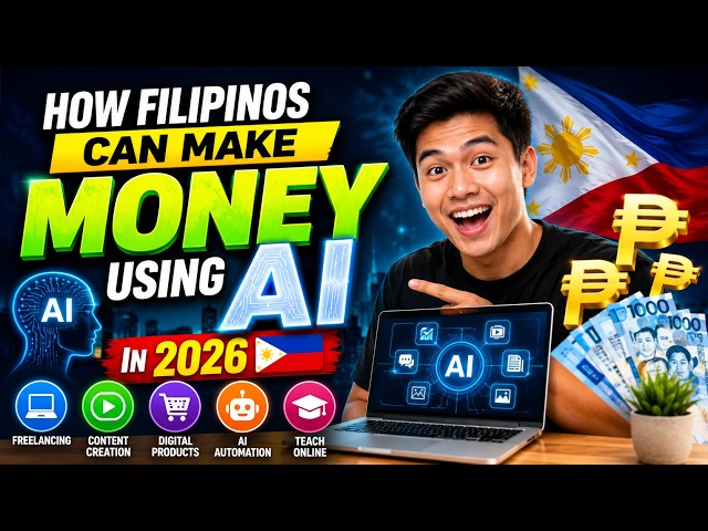 How Filipinos Can Make Money Using AI in 2026 💰🇵🇭 | 10 AI Side Hustles