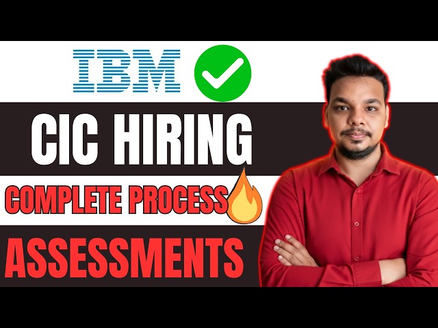 IBM CIC Hiring | Associate Systems Engineer | Hiring Process | English & Coding Assessment, Inter...