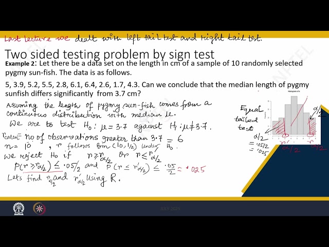 Problem Solving on Wilcoxon signed rank test #swayamprabha #ch38sp