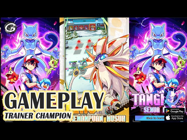 Trainer Champion Gameplay - Mobile Game (Android)