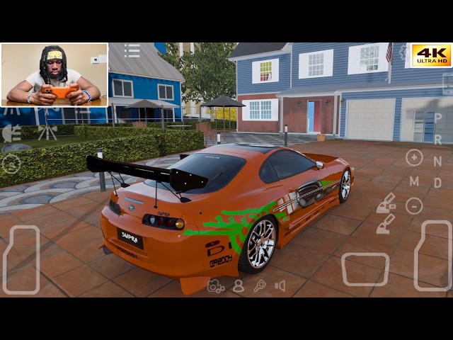 MOBILE GAME: Realistic Toyota Supra mk4 | Car Parking Multiplayer 2