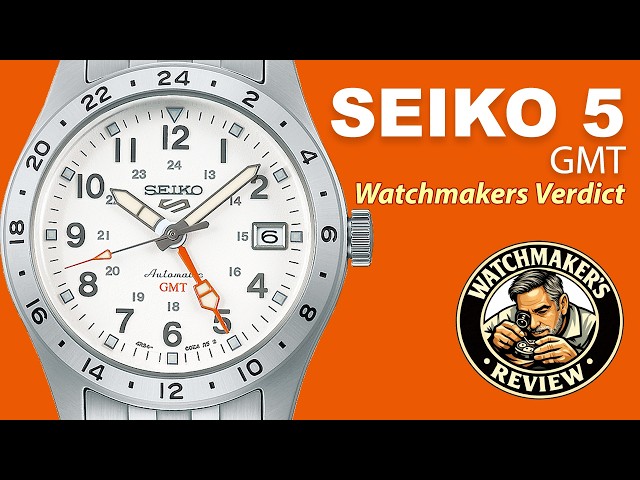 Is the SEIKO 5 GMT any good? Real watchmakers put it to the test. You will be surprised !