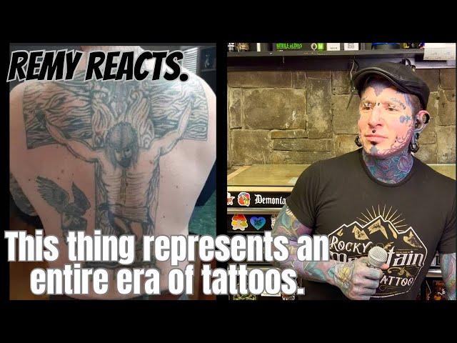 Remy reacciona a tatuajes fallidos. #tinta #tatuado #tatuajes