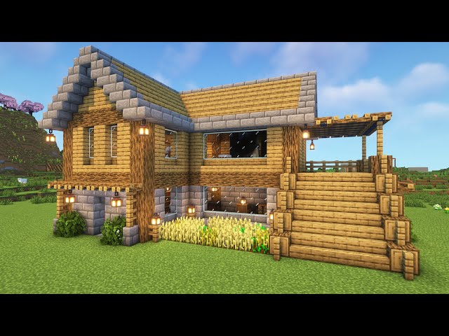 Minecraft Survival House Tutorial