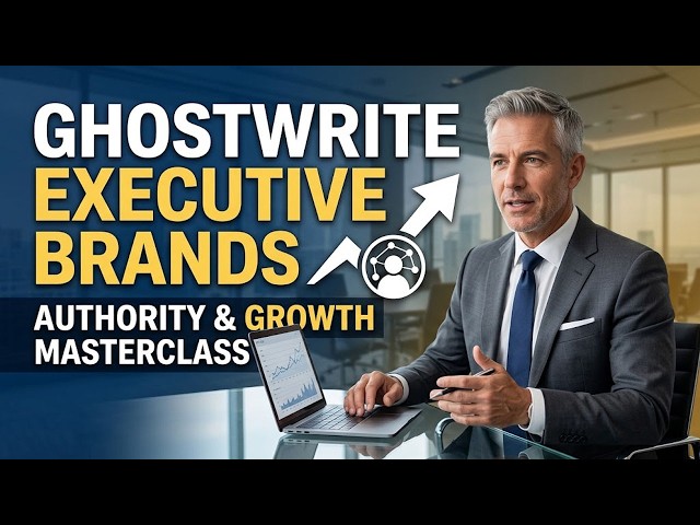 Executive Ghostwriting B2B Business Masterclass in united state 2026
