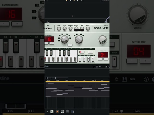 Bassline 3 via MIDI Notes | NEW Audiotool launches May 26