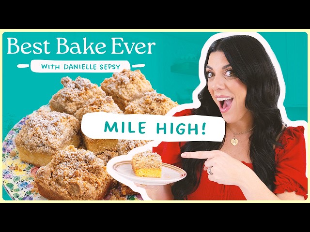 This Crumb Cake Is 80% Crumbs and We’re Not Complaining 😂 Best Bake Ever with Danielle Sepsy