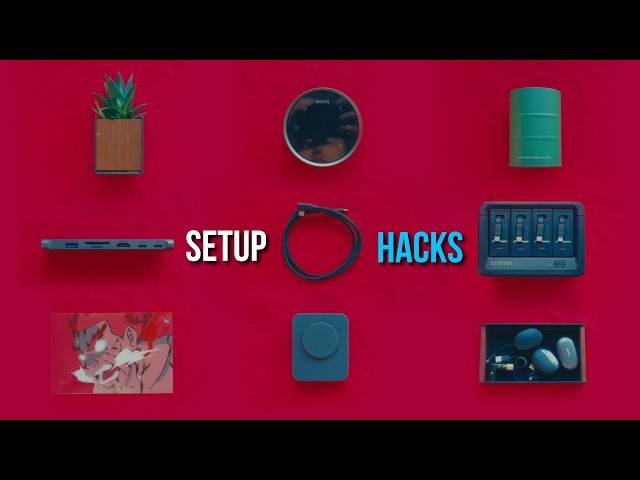 10 EASY Desk Upgrades You Can Make RIGHT NOW
