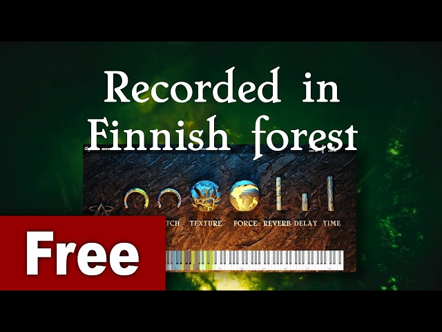 Finnish Forest Percussion - Free Decent Sampler instrument