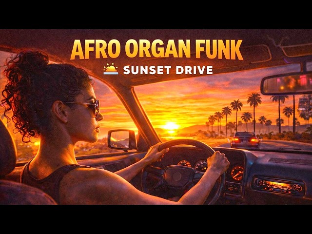 Afro Organ Jazz Funk ☀️ Sunset Drive Groove (Smooth & Sample Ready)