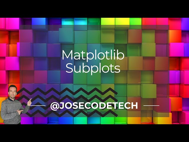 04 Subplots matplotlib