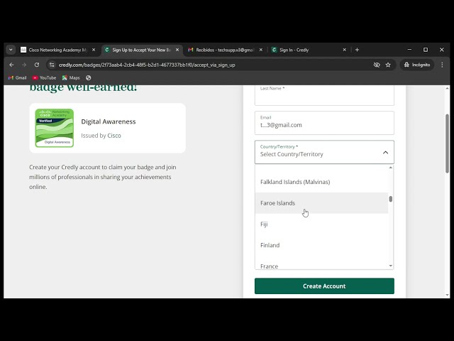 How to claim your Cisco NetAcad certificate on Credly 2025 | Step by step