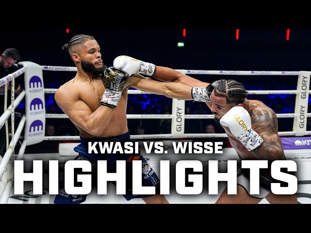 THE HIGHEST LEVEL OF KICKBOXING! Donovan Wisse vs. Chico Kwasi [FIGHT HIGHLIGHTS]