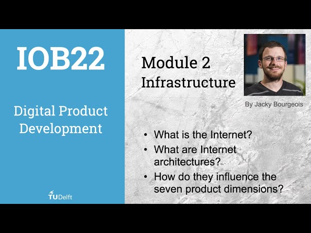 [IOB22] Digital Product Development - Module 2 / Infrastructure - The Internet