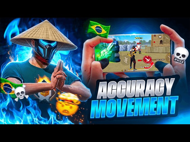 HOW TO INCREASE ACCURACY + MOVEMENT 😳 LIKE BRAZILIAN PLAYERS 🇧🇷 IN FREE FIRE / FREE FIRE ACCURACY