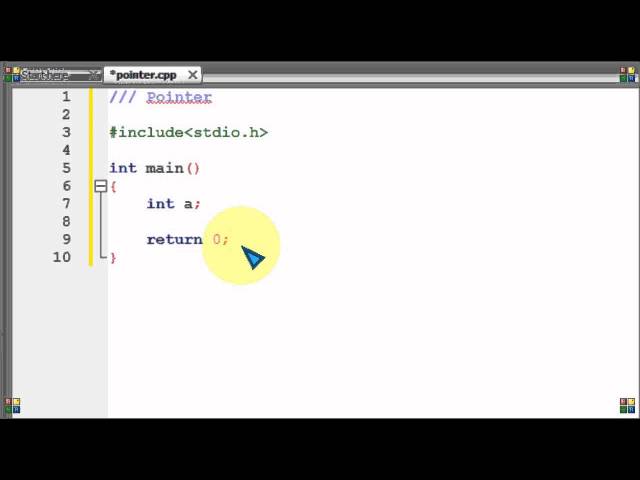 Bangla C programming tutorial  69   Pointer Starting