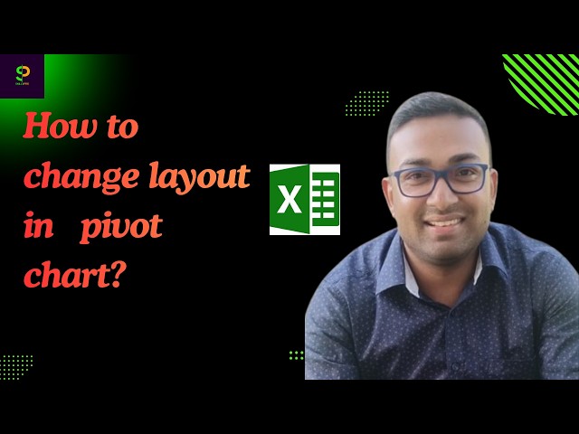 How to Change the Layout of a Pivot Chart? | #Excel #PivotChart #ExcelTips #DataAnalysis