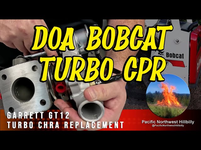 DOA Bobcat's Turbo Fix on @PacificNorthwestHillbilly T590 Bobcat / Doosan D24NAP Rebuild Project