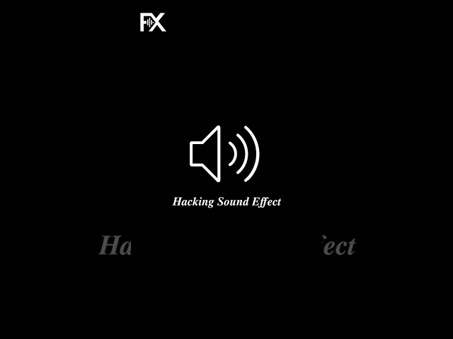 Hacking Sound Effect... #soundeffects #hacking