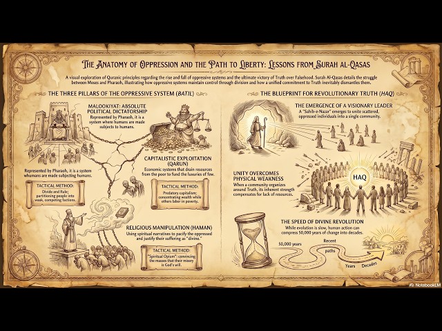 Surah 28 - Ayat 1-6 | The Architecture of Tyranny and the Mechanics of Civilizational Liberation
