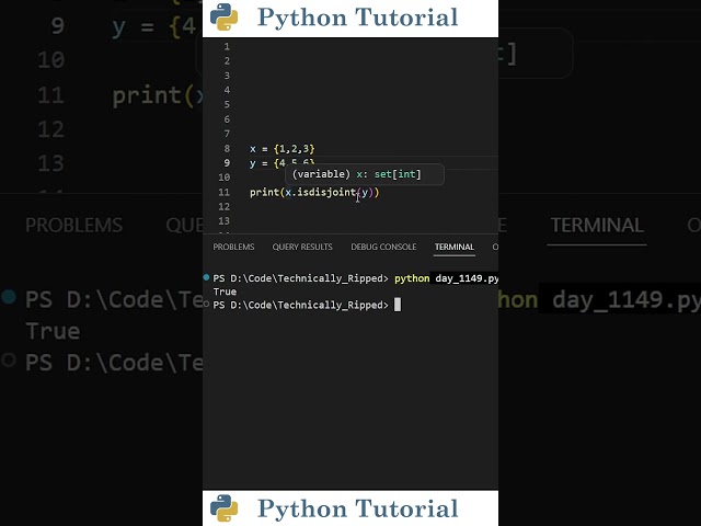 Python's Most Overlooked Set Method | Python Tutorial