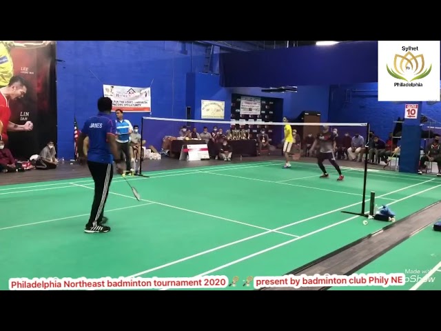 Philadelphia Northeast badminton tournament 2020 final 🏸 🏸 present by badminton club Phily NE