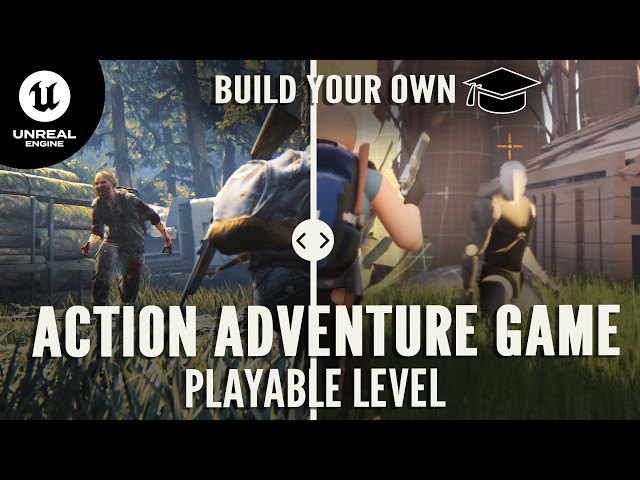 UE5 Level Design Tutorial: Adventure Game Locomotion System