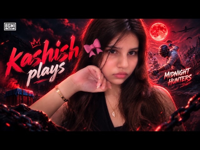 NEW BGMI UPDATE 4.6 MIDNIGHT HUNTERS | RUSH CLASSIC GAMES | BGMI LIVE WITH KASHISH PLAYS