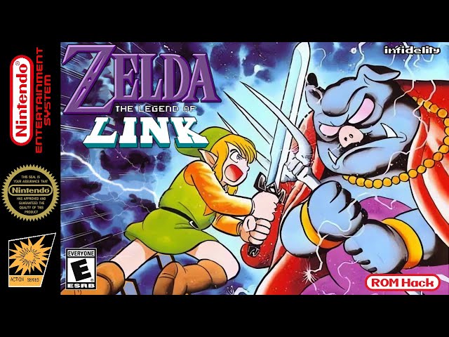 Zelda: The Legend of Link - Hack of The Legend of Zelda [NES] Longplay