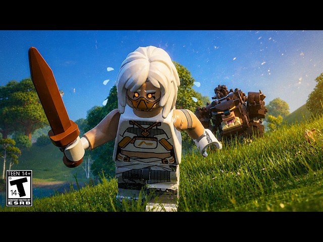 OUR (ALMOST) FIRST TIME IN LEGO FORTNITE!