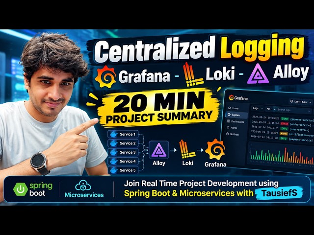 Learn Centralized Logging in 20 Minutes | Grafana + Loki + Alloy